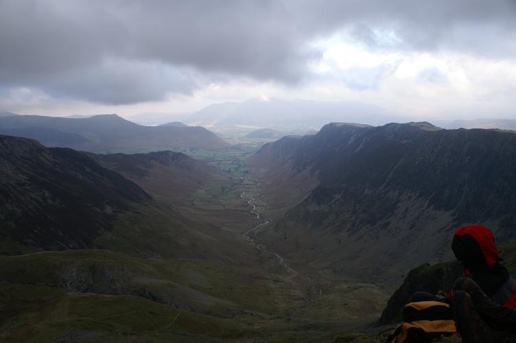 The view North from Dale Head The view North from Dale Head