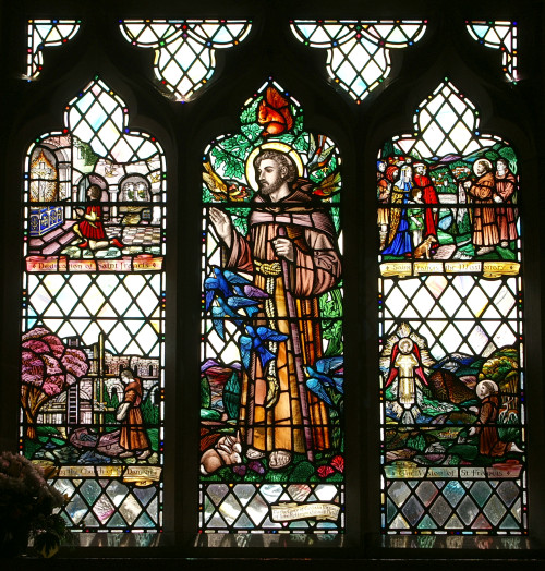 Stained glass window