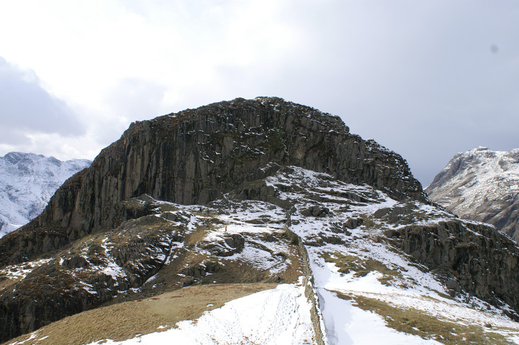 Looking back at Side Pike