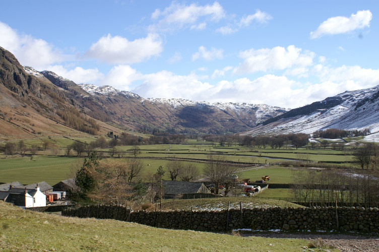 Looking back down Langdale