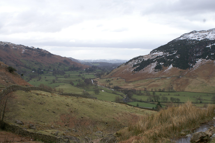 Looking down Langdale