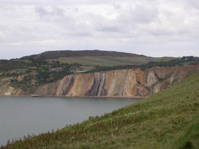 Alum Bay cliffs