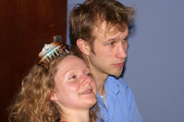 Simon, and his fianc�e, the Princess Rhona