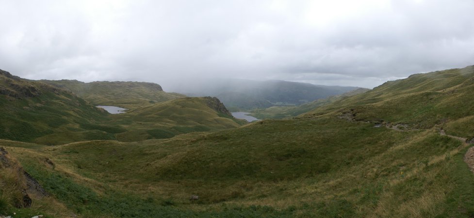 Codale Tarn and Easedale Tarn