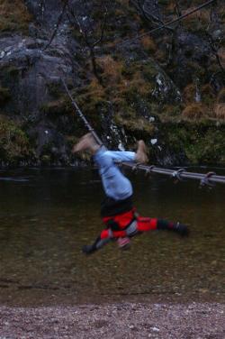 Rick, hanging on for dear life