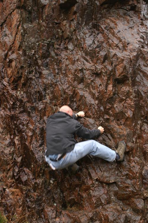 Rick getting impatient while in a traffic queue