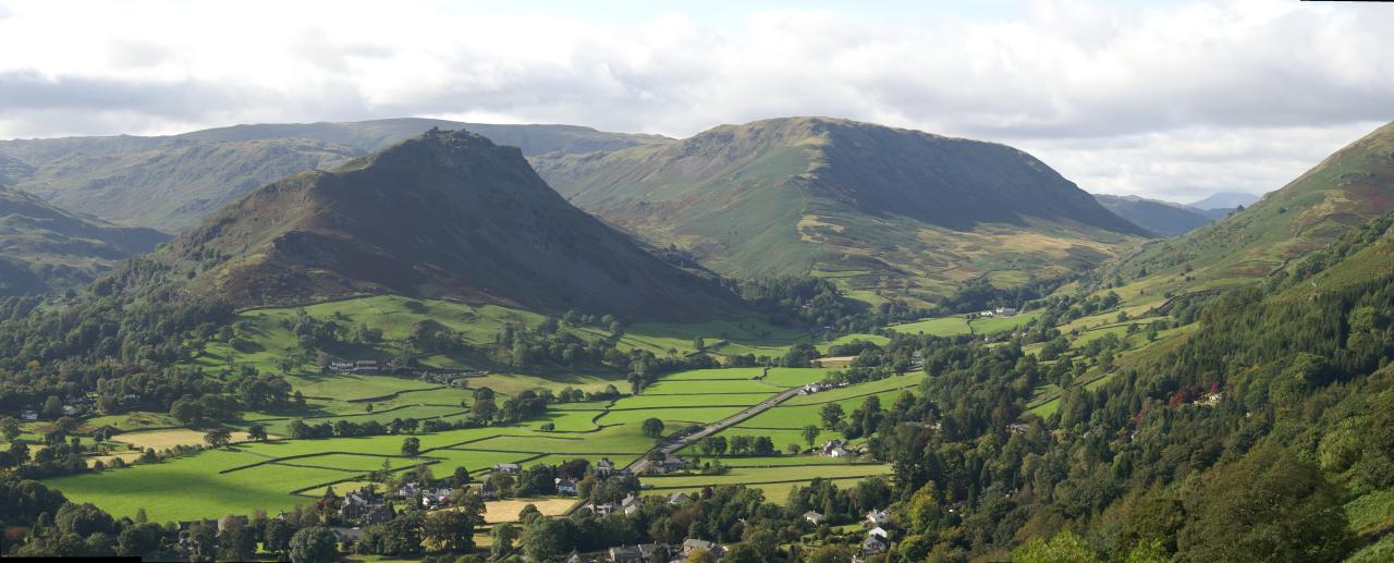 Looking Northwards up the Grasmere valley